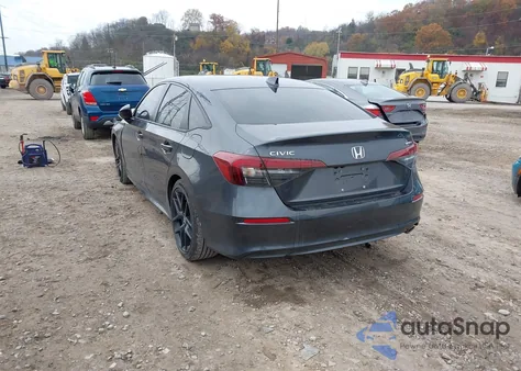 2025 Honda Civic Sport из США, поврежденный, VIN 2HGFE2F50SH547697